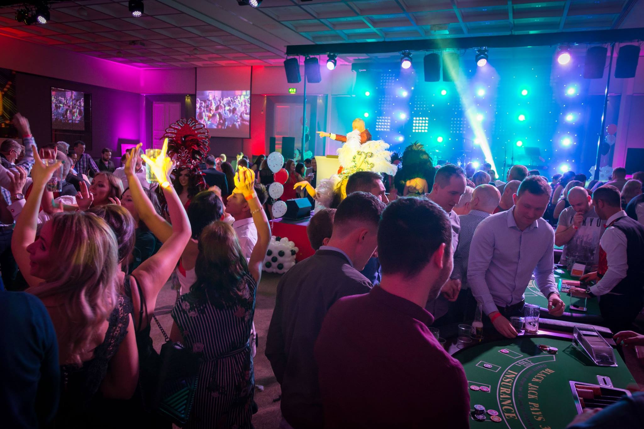 Hiya events Casino nights | Luxury corporate event planning Ireland